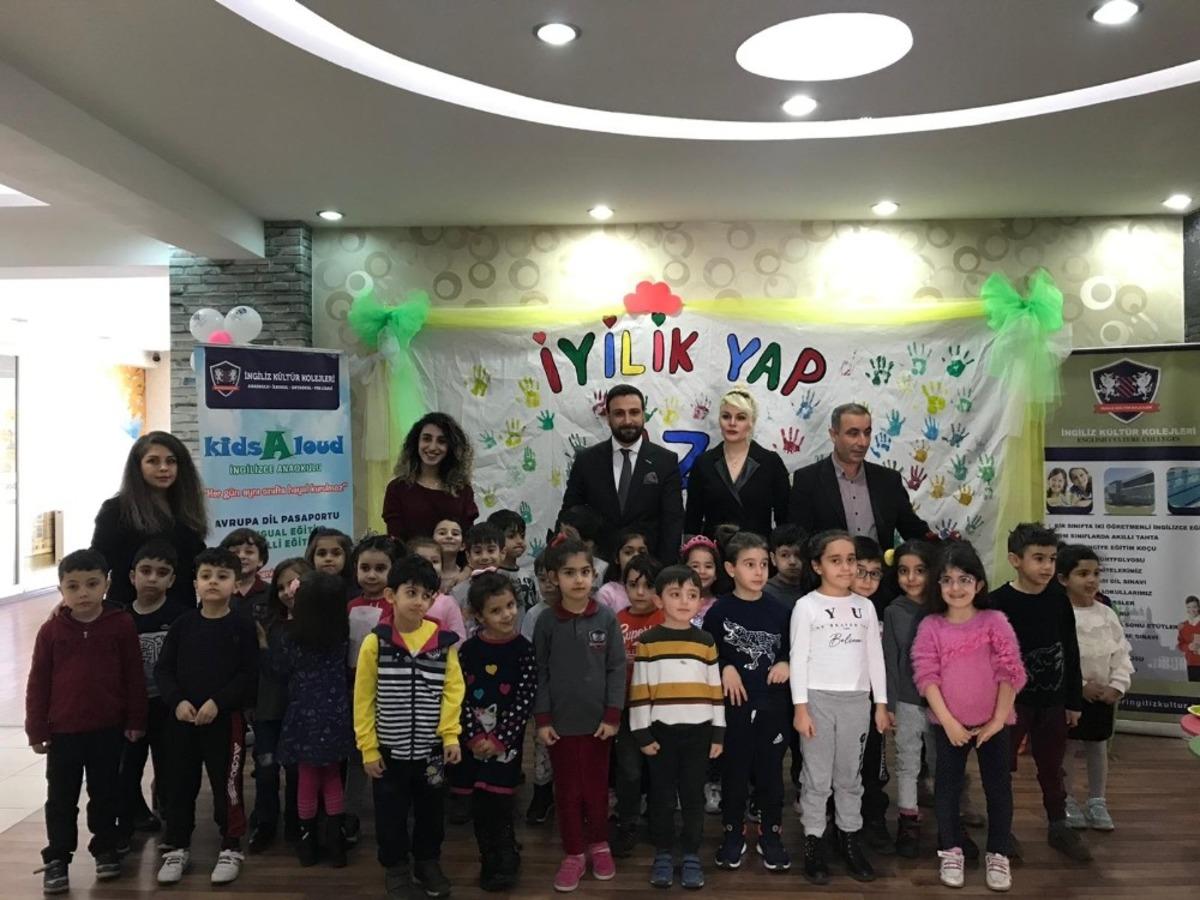Minik y&uuml;reklerden &rsquo;İyilik Yap İzi Kalsın&rsquo; Projesi
