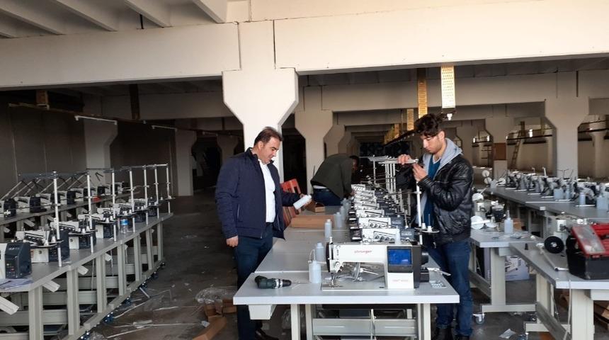 Samsat’ta tekstil fabrikası açılıyor