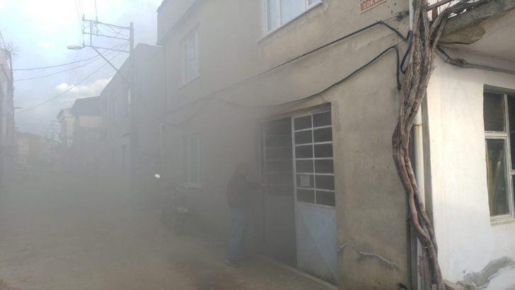 Bursa’da mobilya atölyesinde yangın G1