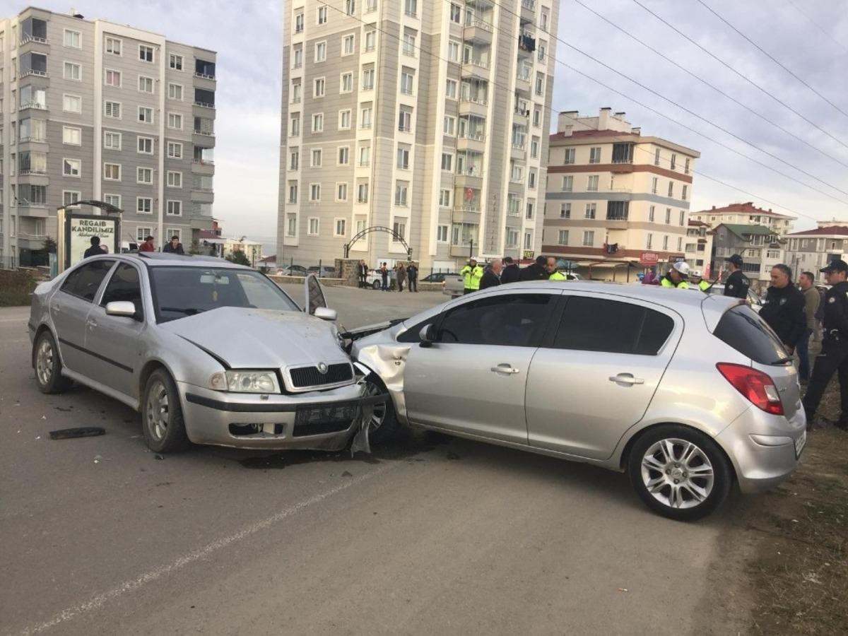 Ordu&rsquo;da trafik kazası: 2 yaralı