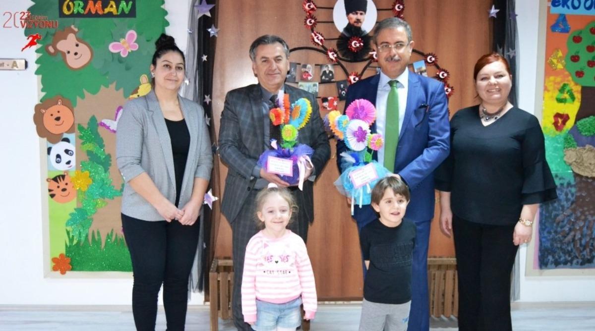 Vali Yardımcısı&rsquo;nden miniklere ziyaret