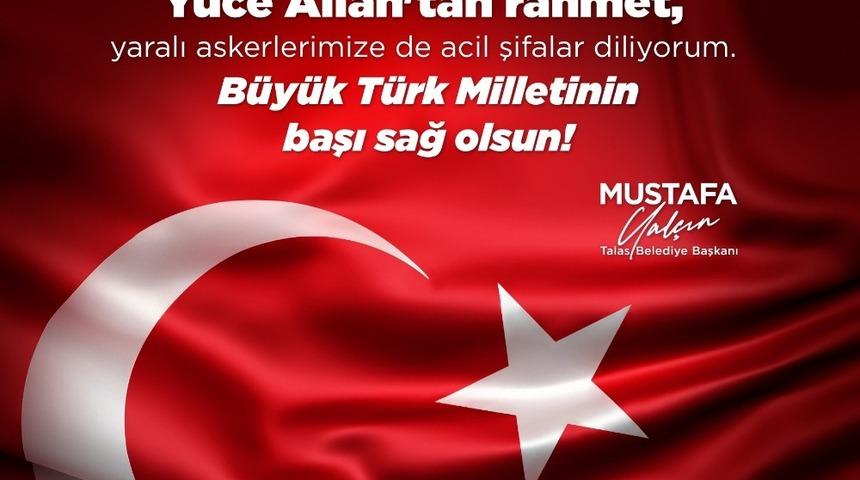 Başkan Yal&ccedil;ın, "Birlik olma vaktidir"