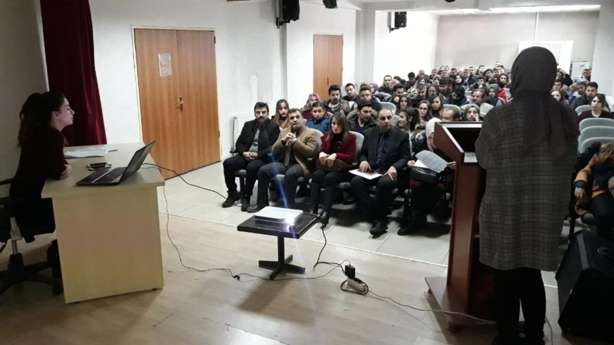 &Ccedil;aldıran&rsquo;da korona vir&uuml;s eğitimi