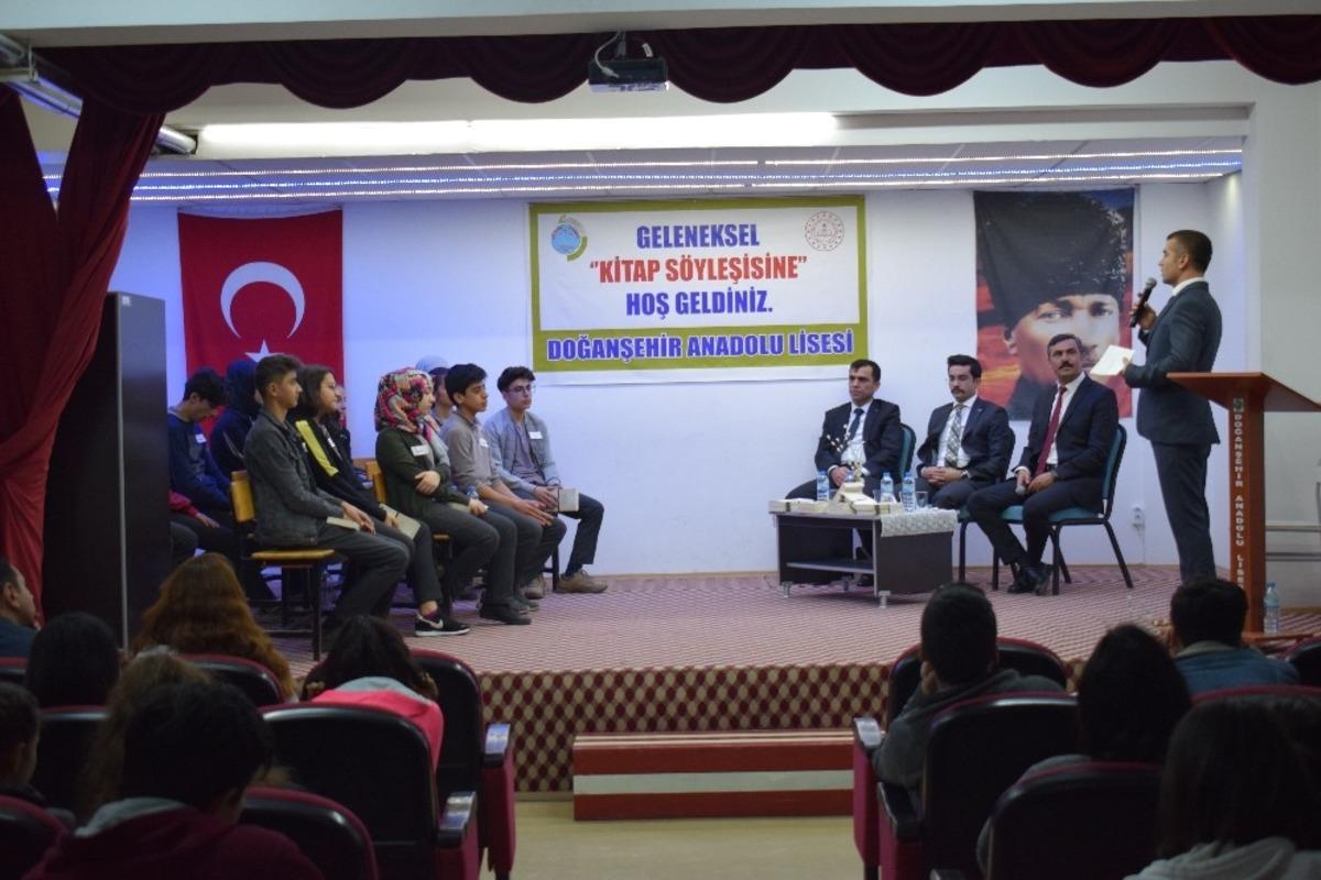 Doğanşehir Anadolu Lisesinden kitap s&ouml;yleşileri devam ediyor
