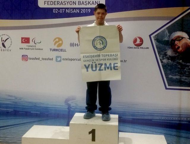 Tepebaşı’nın özel sporcusu Türkiye Şampiyonası’na katılmaya hak kazandı