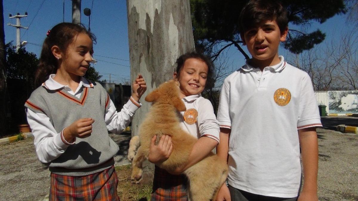 Minik &ouml;ğrencilerden &ouml;rnek davranış