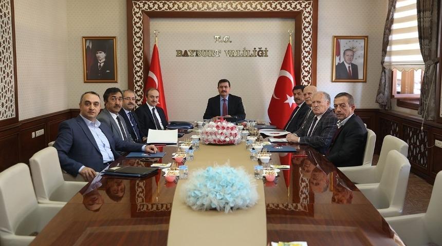 KUDAKA yönetim kurulu Bayburt’ta toplandı