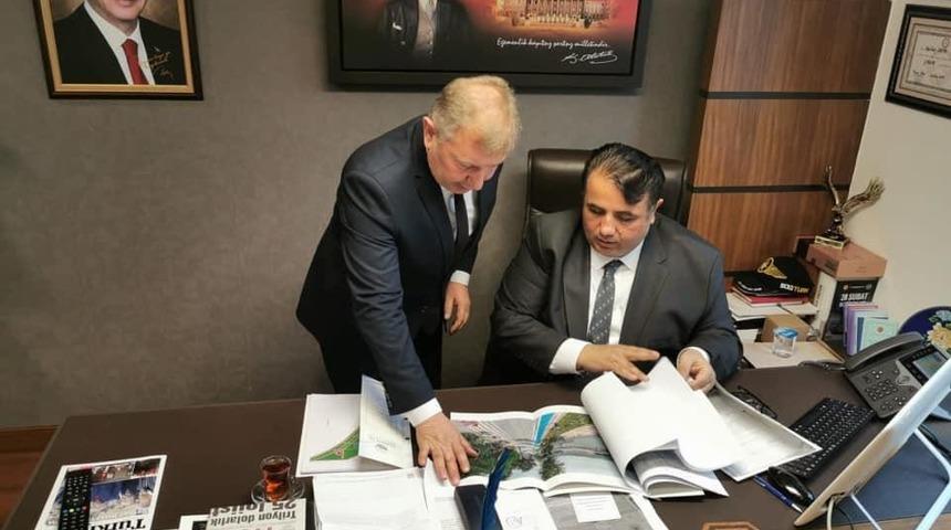 Başkan Gelgör, Milletvekili Kaya’ya projelerini anlattı