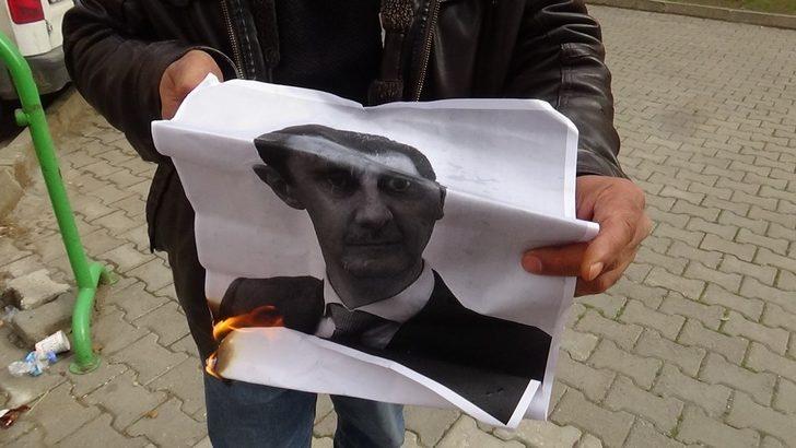 HDP önünde evlat nöbeti tutan aileler Esed’in fotoğrafını yaktı G2