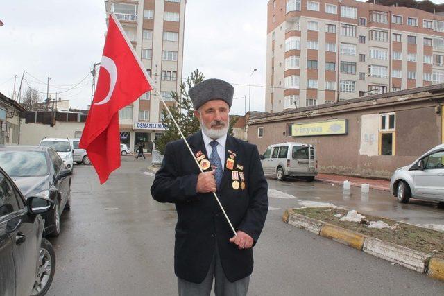 Kıbrıs gazisi Kalkan:  Savaşmaya hazırım