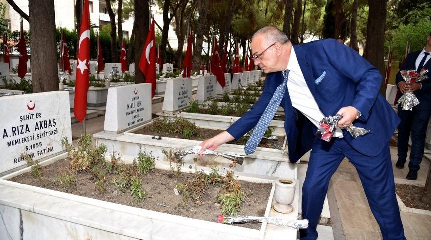 Başkan Erg&uuml;n İdlib şehitlerini andı, etkinliklerin iptal edildiğini duyurdu