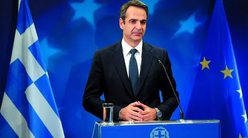 Yunanistan Başbakanı Mi&ccedil;otakis'ten d&uuml;zensiz g&ouml;&ccedil;men a&ccedil;ıklaması!