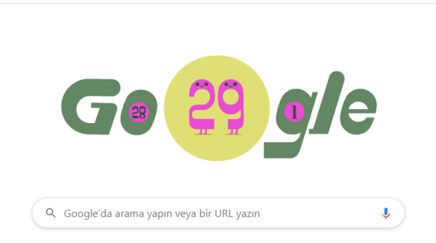 Google'dan 'Artık g&uuml;n' i&ccedil;in Doodle! Artık g&uuml;n ve artık yıl nedir?