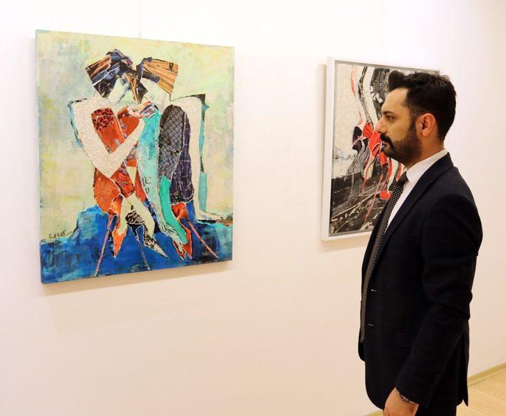 Sanko Sanat Galerisinde kolaj sergisi G2