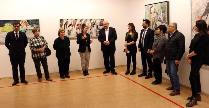 Sanko Sanat Galerisinde kolaj sergisi G3