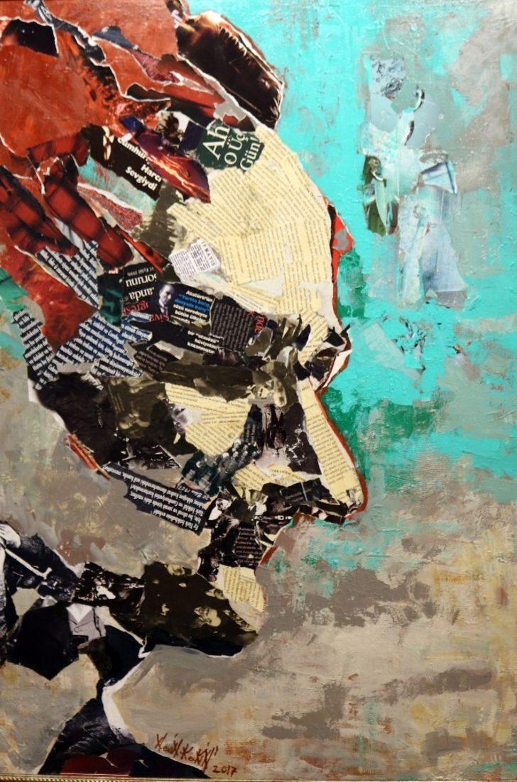 Sanko Sanat Galerisinde kolaj sergisi G5