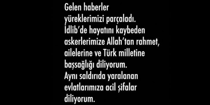 Ünlülerin İdlib paylaşımı G1