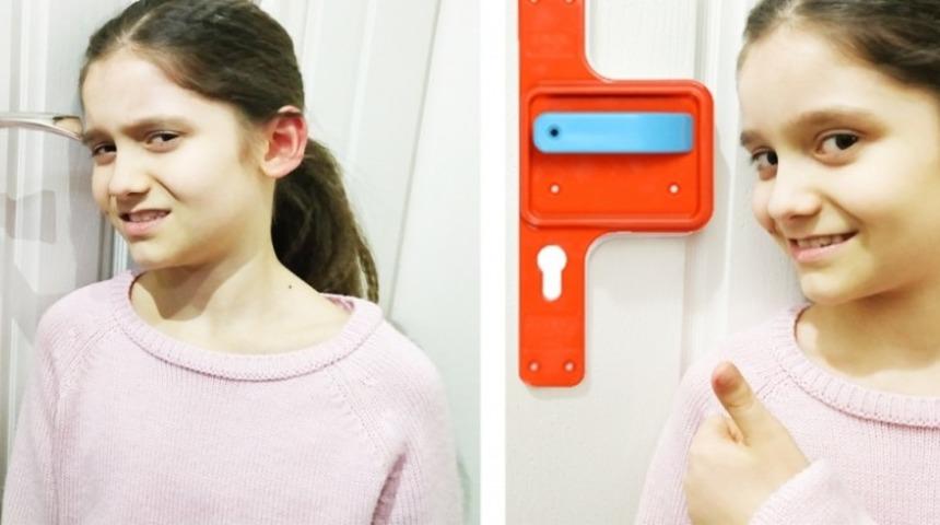 Kapı kollarını güvenli hale getirdiler