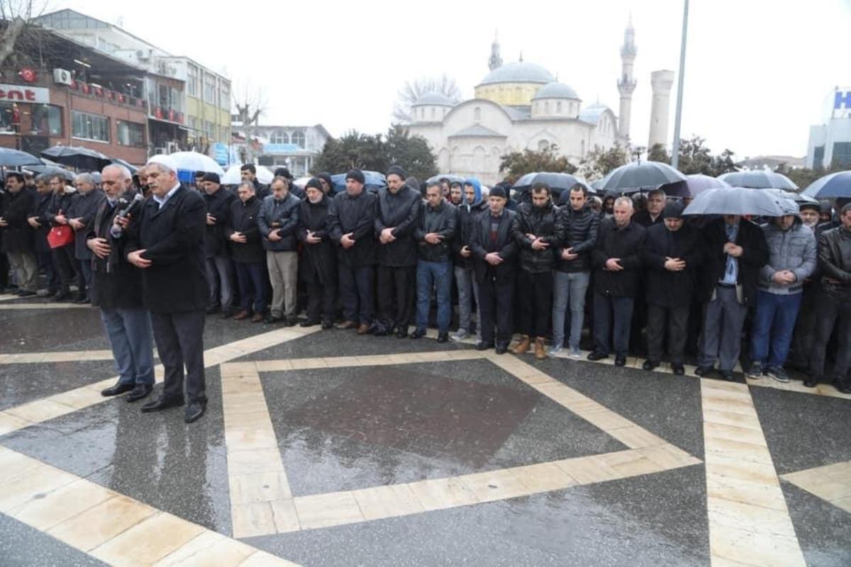 Malatya&rsquo;da İdlib şehitleri i&ccedil;in gıyabi cenaze namazı kılındı