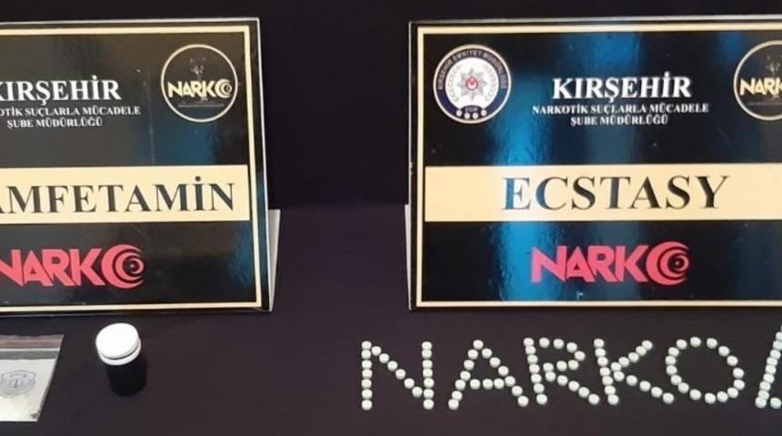 Kırşehir&rsquo;de uyuşturucu operasyonu