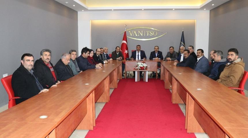 Van&rsquo;da STK ve oda başkanlarından İdlib a&ccedil;ıklaması