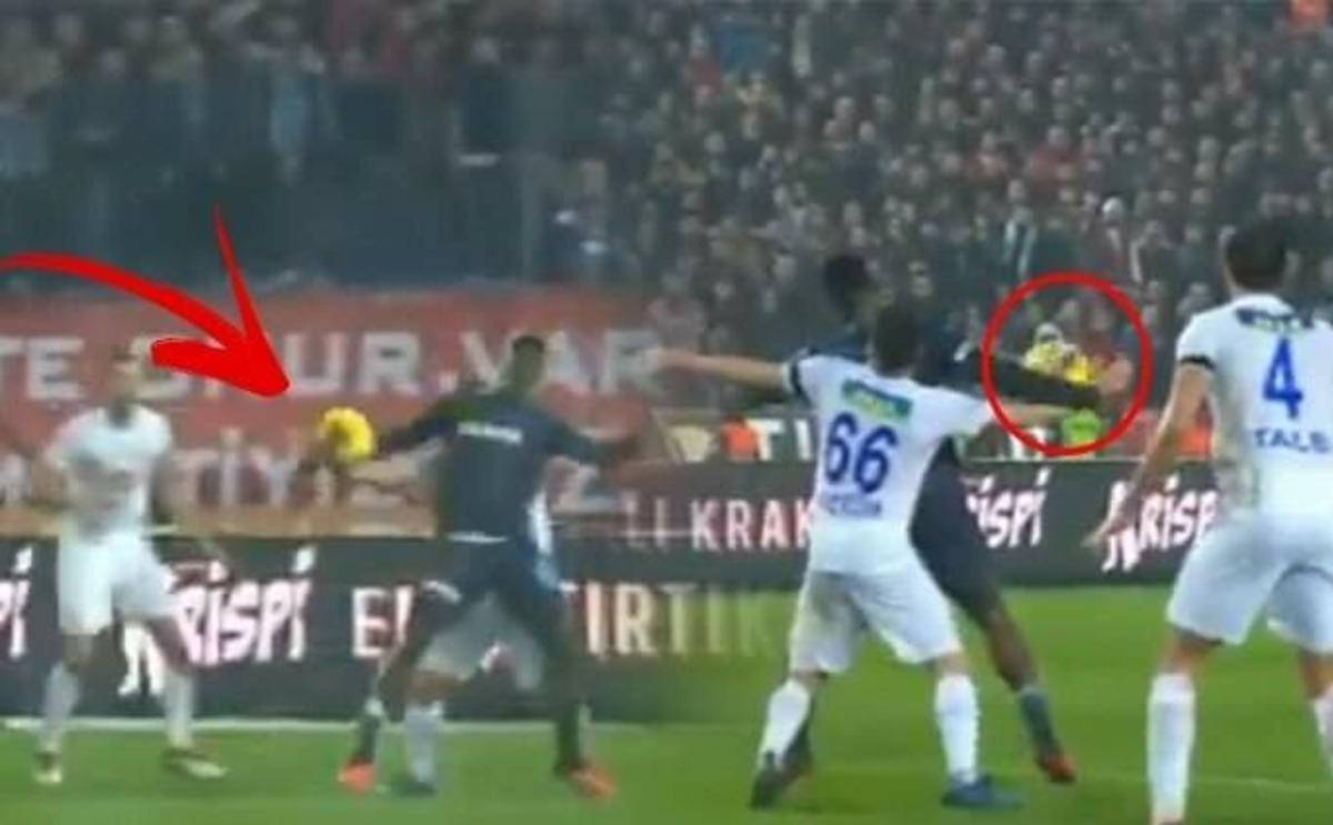 Trabzonspor - &Ccedil;.Rizespor ma&ccedil;ında penaltı tartışması