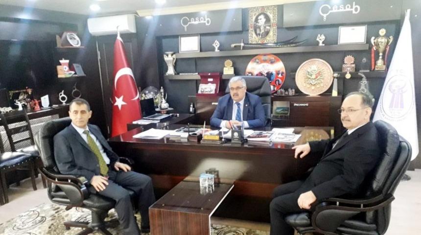 Defterdar&rsquo;dan &Ccedil;ESOB&rsquo;a ziyareti