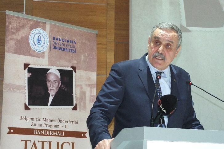 Tatlıcı Ali Öztaylan BANÜ’de anıldı G1