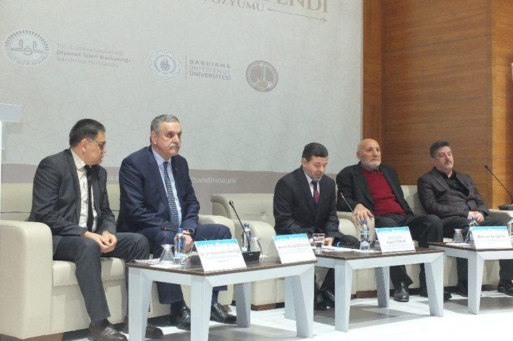 Tatlıcı Ali Öztaylan BANÜ’de anıldı G4