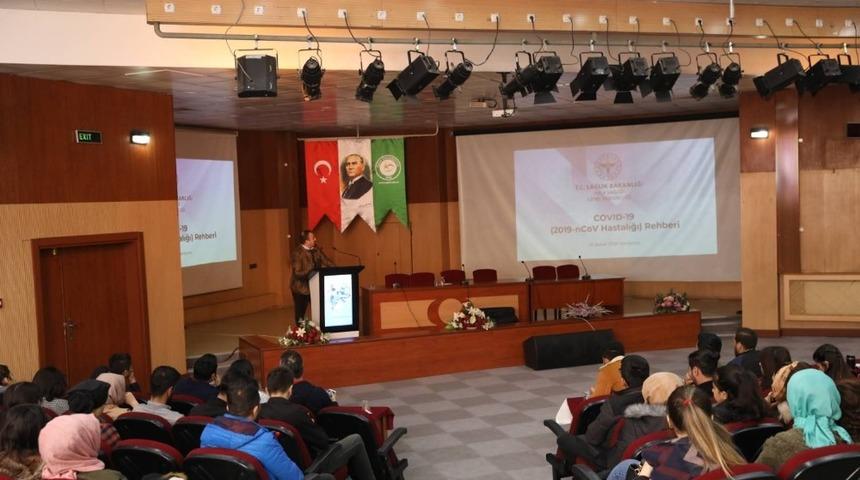 Iğdır&rsquo;da &ldquo;Yeni Coronavir&uuml;s&rdquo; bilgilendirme semineri d&uuml;zenlendi