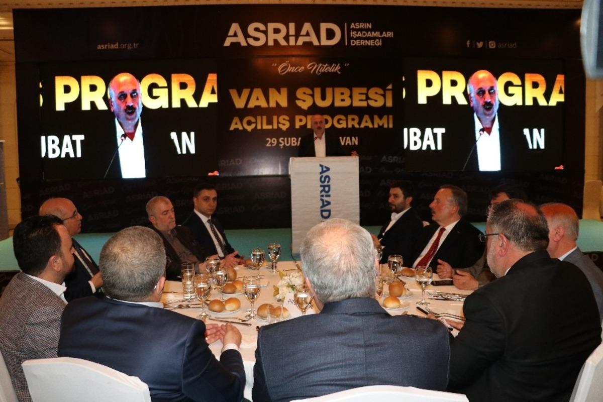 ASRİAD Van Şubesi a&ccedil;ıldı