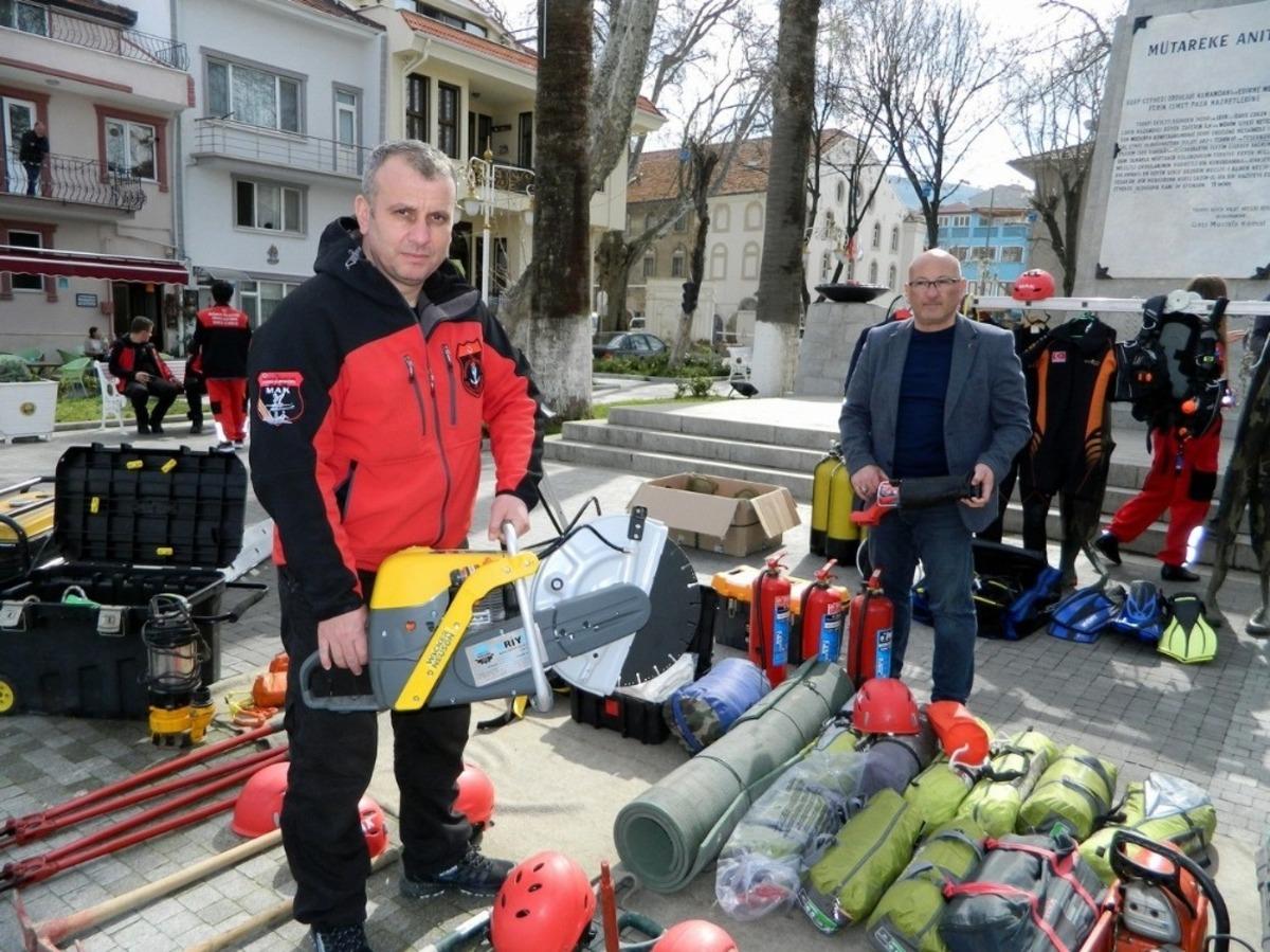 Sivil savunma g&uuml;n&uuml;nde MAK tanıtıldı
