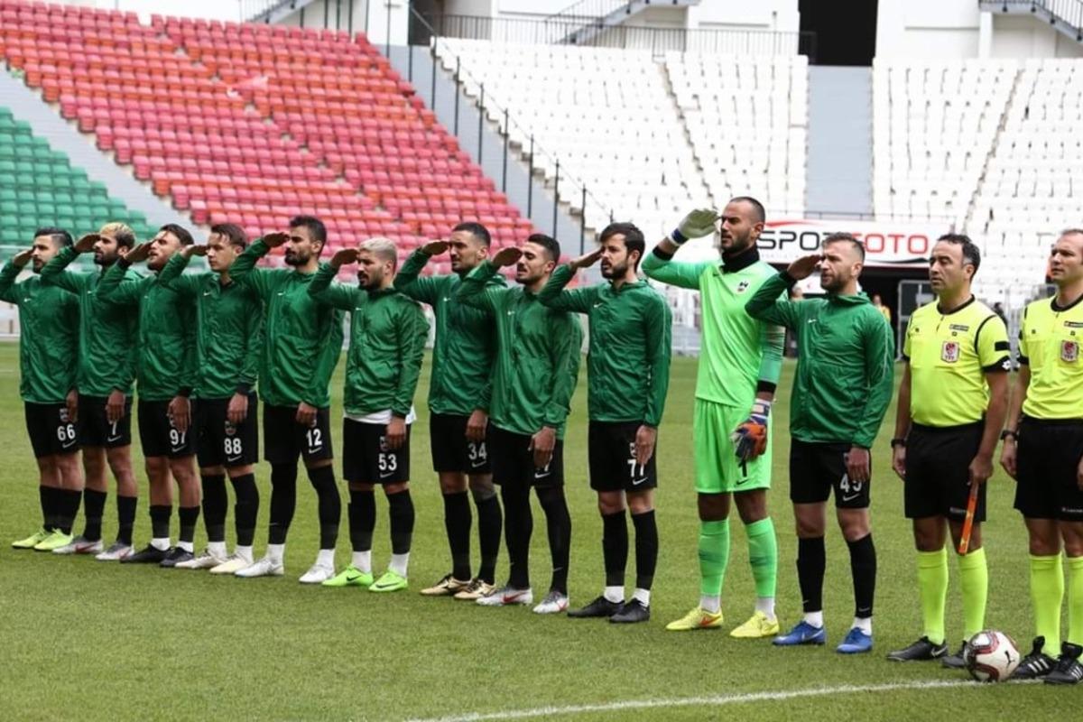 Diyarbekirspor rakibin attığı gole kazandı