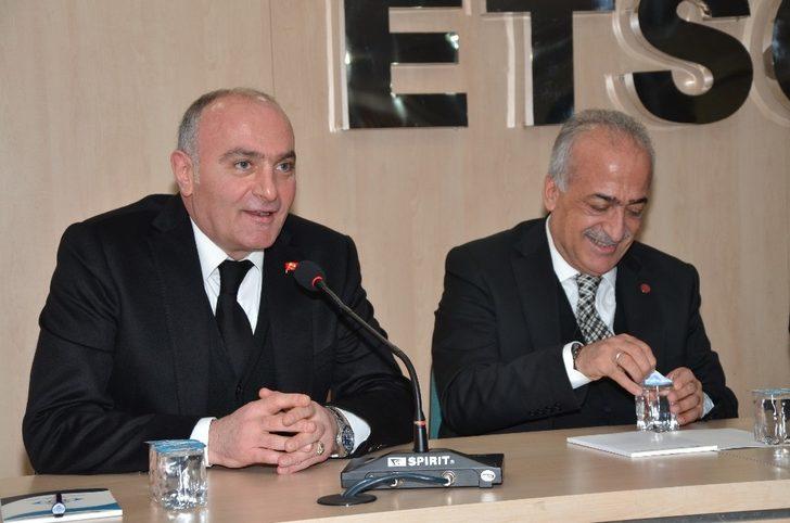Rektör Çomaklı ETSO Meclisi’ne konuk oldu G1