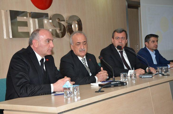 Rektör Çomaklı ETSO Meclisi’ne konuk oldu G2