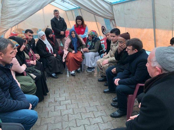 Kaymakam Sancaktutar’dan şehit ailesine taziye ziyareti G1