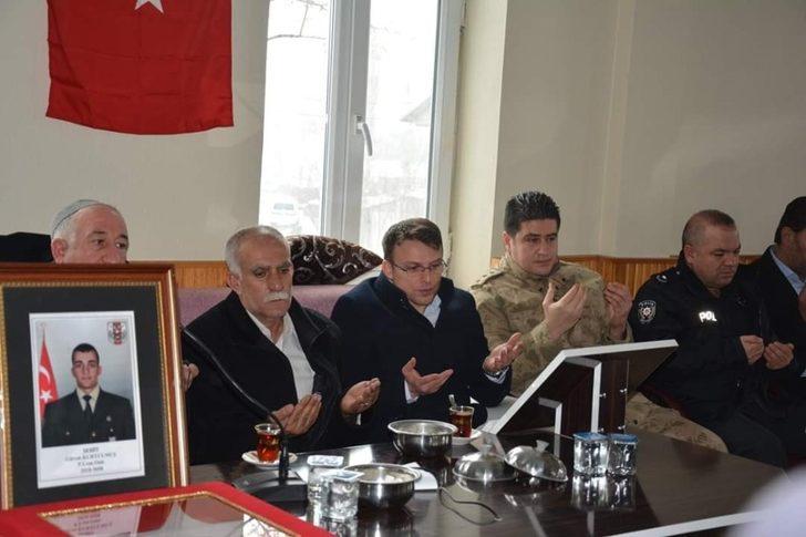 Kaymakam Sancaktutar’dan şehit ailesine taziye ziyareti G2