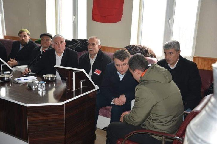 Kaymakam Sancaktutar’dan şehit ailesine taziye ziyareti G5