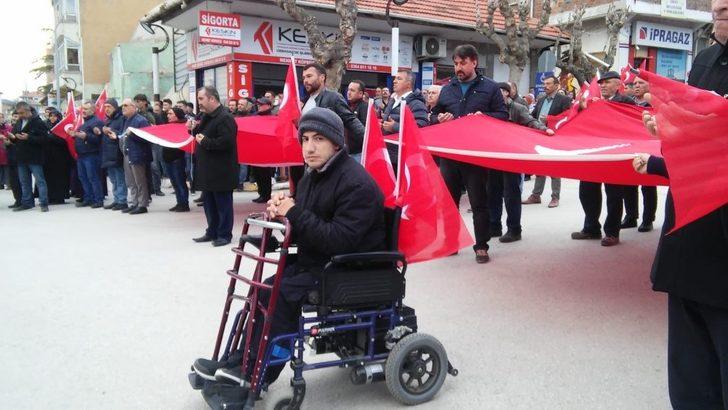 Osmancık’ta Mehmetçiğe destek yürüyüşü G4