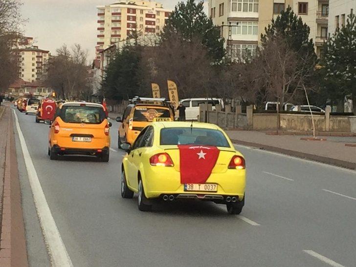 Taksiciler Şehitler İçin Şehir Turu Attı G2