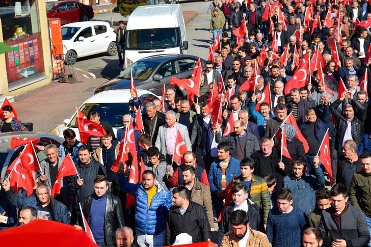 Yenice’de İdlib Şehitleri için yürüyüş yapıldı G2