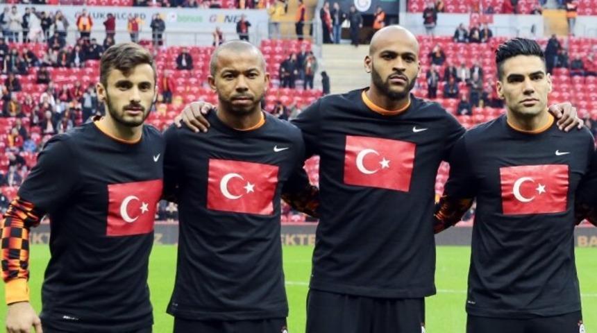 Galatasaray'da Falcao, Mariano ve Saracchi'nin açıklamaları