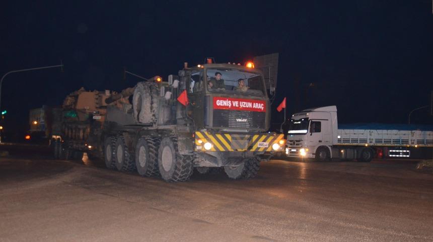 Sınır birliklerine tank ve ob&uuml;s sevkiyatı
