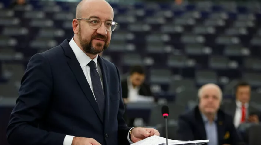 AB Konseyi Başkanı Charles Michel: Avrupa sınırlarını korumak i&ccedil;in Yunanistan&rsquo;ı destekliyoruz