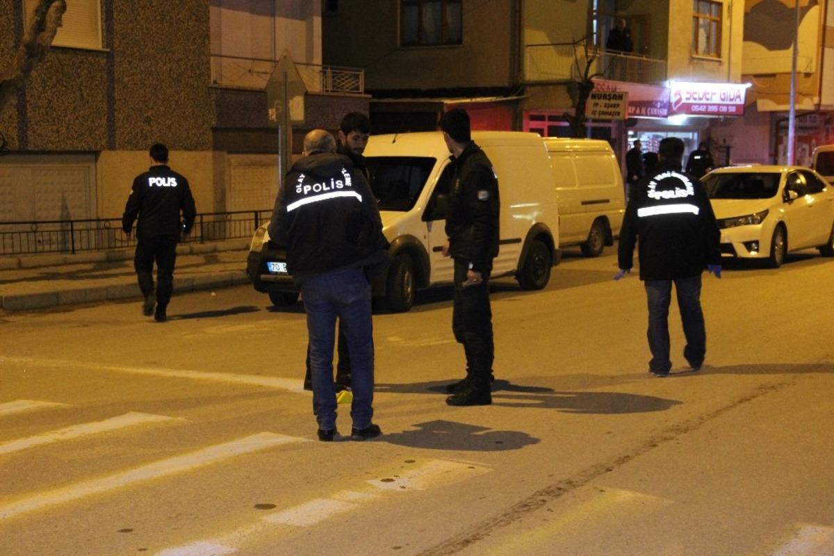 Karaman'da sokak ortasında kanlı saldırı! Kurşun yağmuruna tutuldular