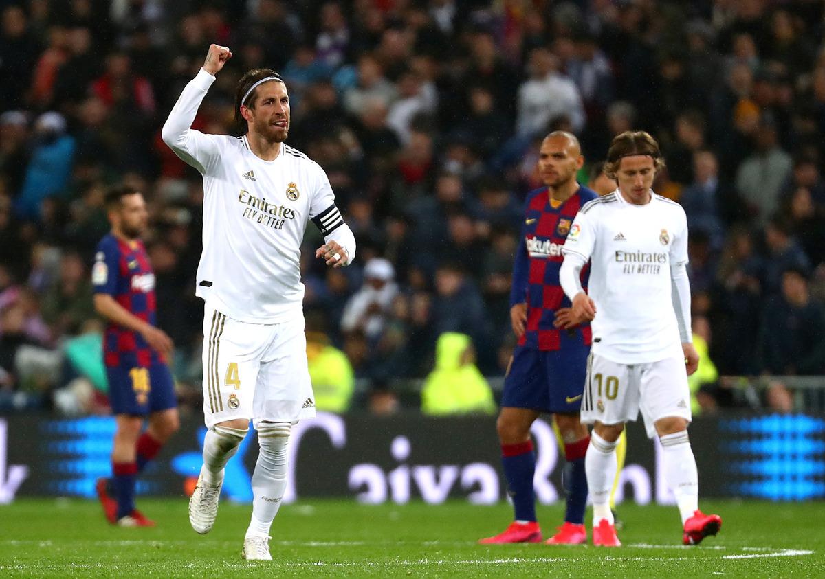 Real Madrid-Barcelona ma&ccedil; sonucu: 2-0 (El Clasico'ya Ronaldo damga vurdu)
