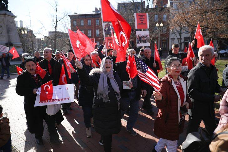 Beyaz Saray önünde Türkiye'ye destek gösterisi G5