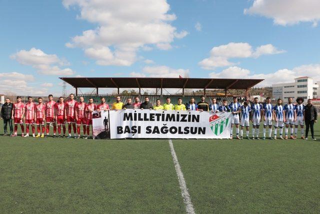 Gölbaşı Belediyespor yerini koruyor