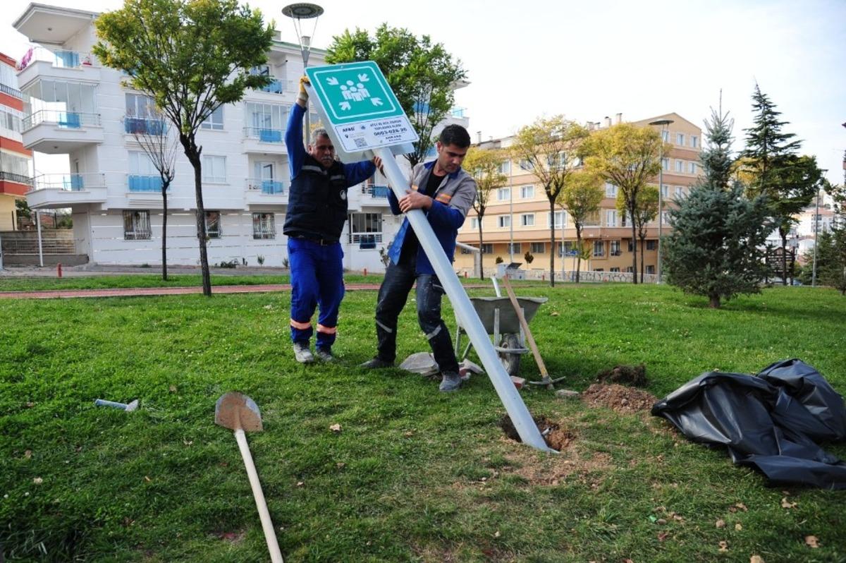 Altındağ&rsquo;da karekodlu acil durum toplanma alanları