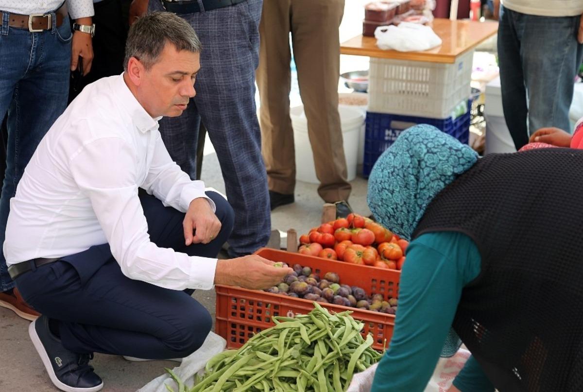 G&ouml;lbaşı&rsquo;nda &uuml;reticiden t&uuml;keticiye k&ouml;pr&uuml; &ldquo;K&ouml;yl&uuml; Pazarı&rdquo;